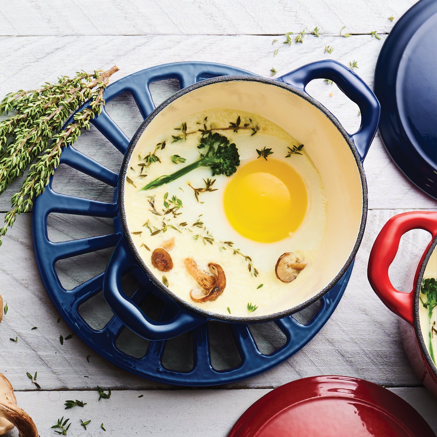 24 Ounce Enameled Cast Iron Covered Cocotte