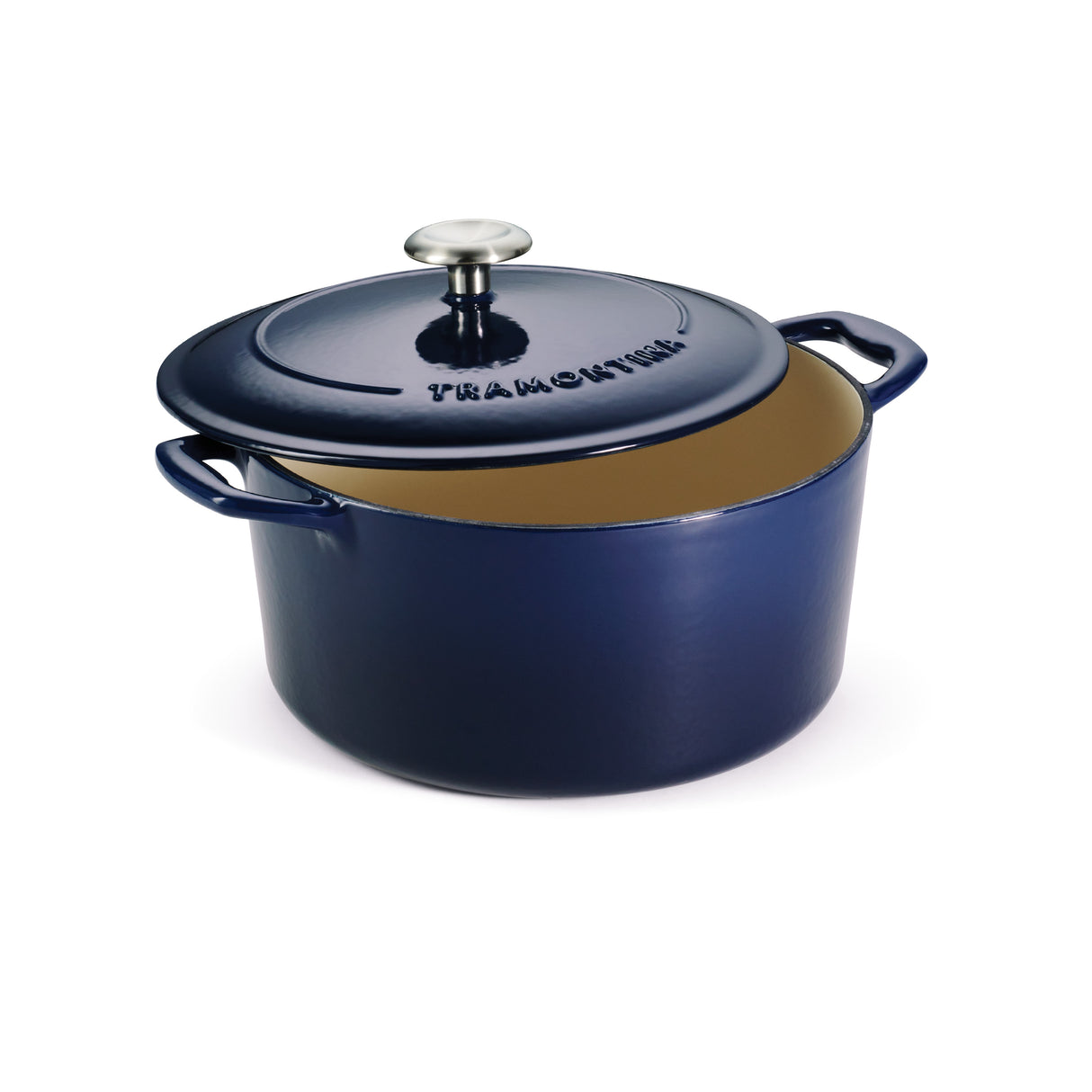 5.5 Quart Enameled Cast Iron Covered Dutch Oven - Gradated Cobalt