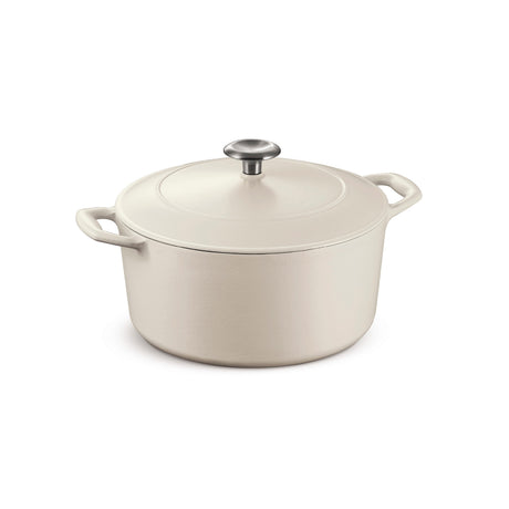 Bestow 5.5 Quart Enameled Cast Iron Covered Round Dutch Oven