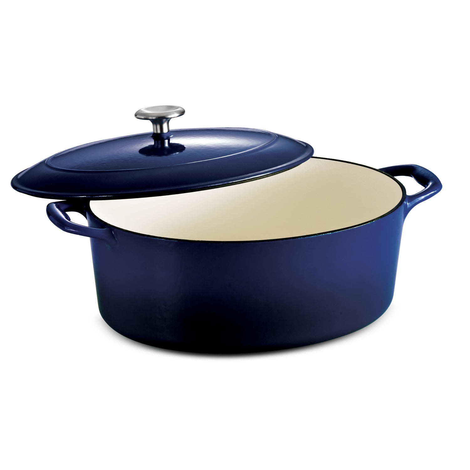 7 Quart Enameled Cast Iron Covered Dutch Oven