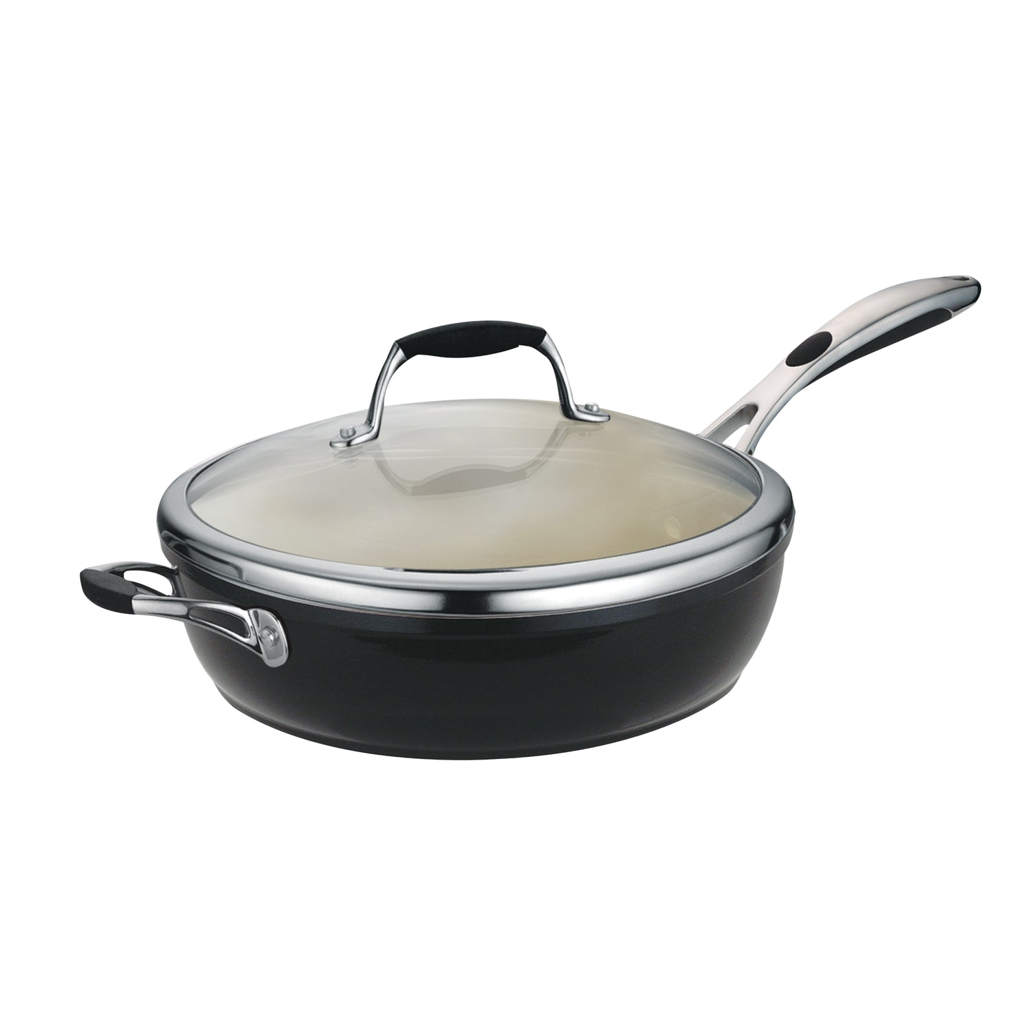 11 Inch Ceramic Covered Deep Skillet