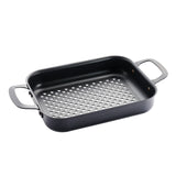 Churrasco BBQ 11 in Rectangle Carbon Steel Roaster