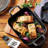 Churrasco BBQ 11 in Rectangle Carbon Steel Roaster