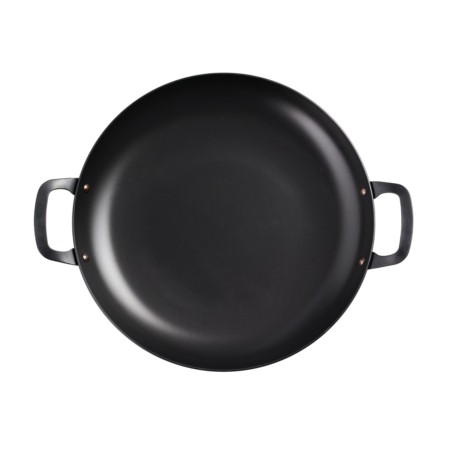 Churrasco BBQ 15 in Round Carbon Steel Griddle Pan