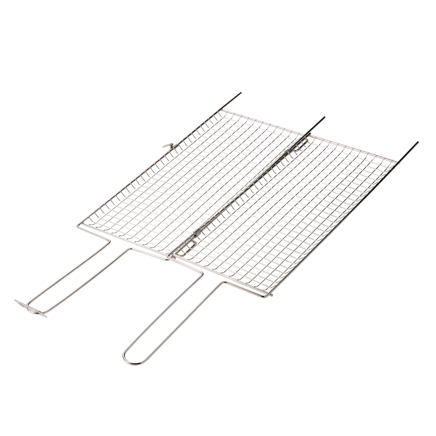 Churrasco BBQ Stainless Steel Flat Grill Basket
