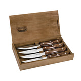4 PC STEAK KNIFE SET - POLYWOOD HANDLE