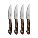 4 PC STEAK KNIFE SET - POLYWOOD HANDLE