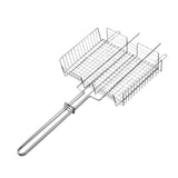 Churrasco BBQ Stainless Steel Multi-Use Deep Grill Basket
