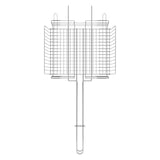 Churrasco BBQ Stainless Steel Multi-Use Deep Grill Basket
