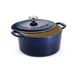 5.5 Quart Enameled Cast Iron Covered Dutch Oven
