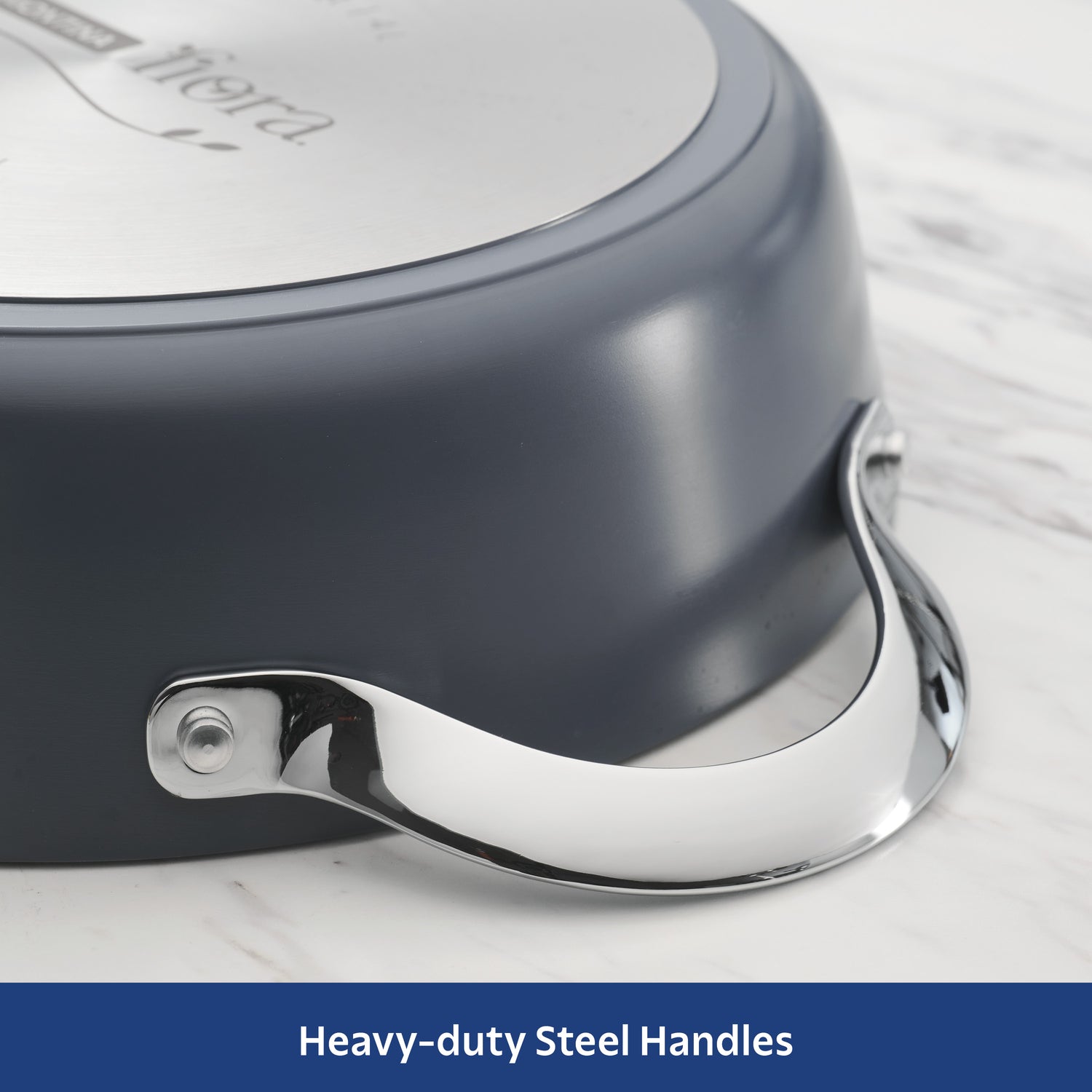 Fiora 4.25 Quart Multipurpose Ceramic Nonstick Pan