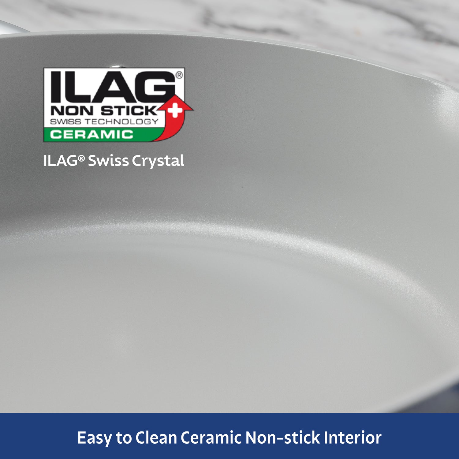 Fiora 4.25 Quart Multipurpose Ceramic Nonstick Pan