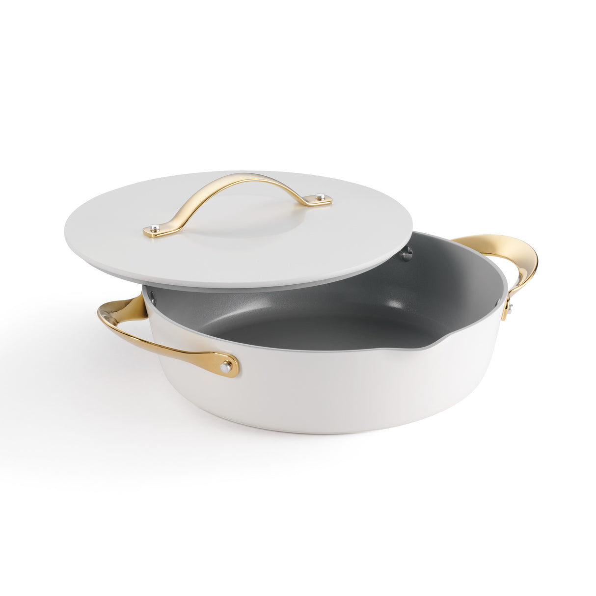Fiora 4.25 Quart Multipurpose Ceramic Nonstick Pan