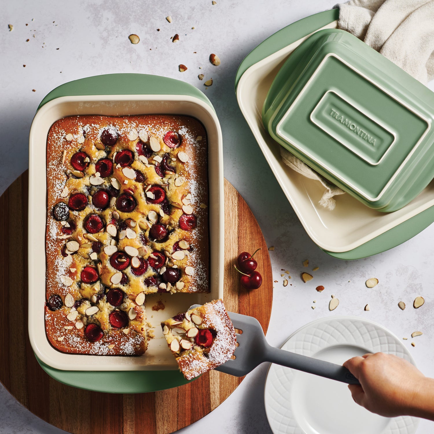 Mae 3 Piece Ceramic Bakeware Set