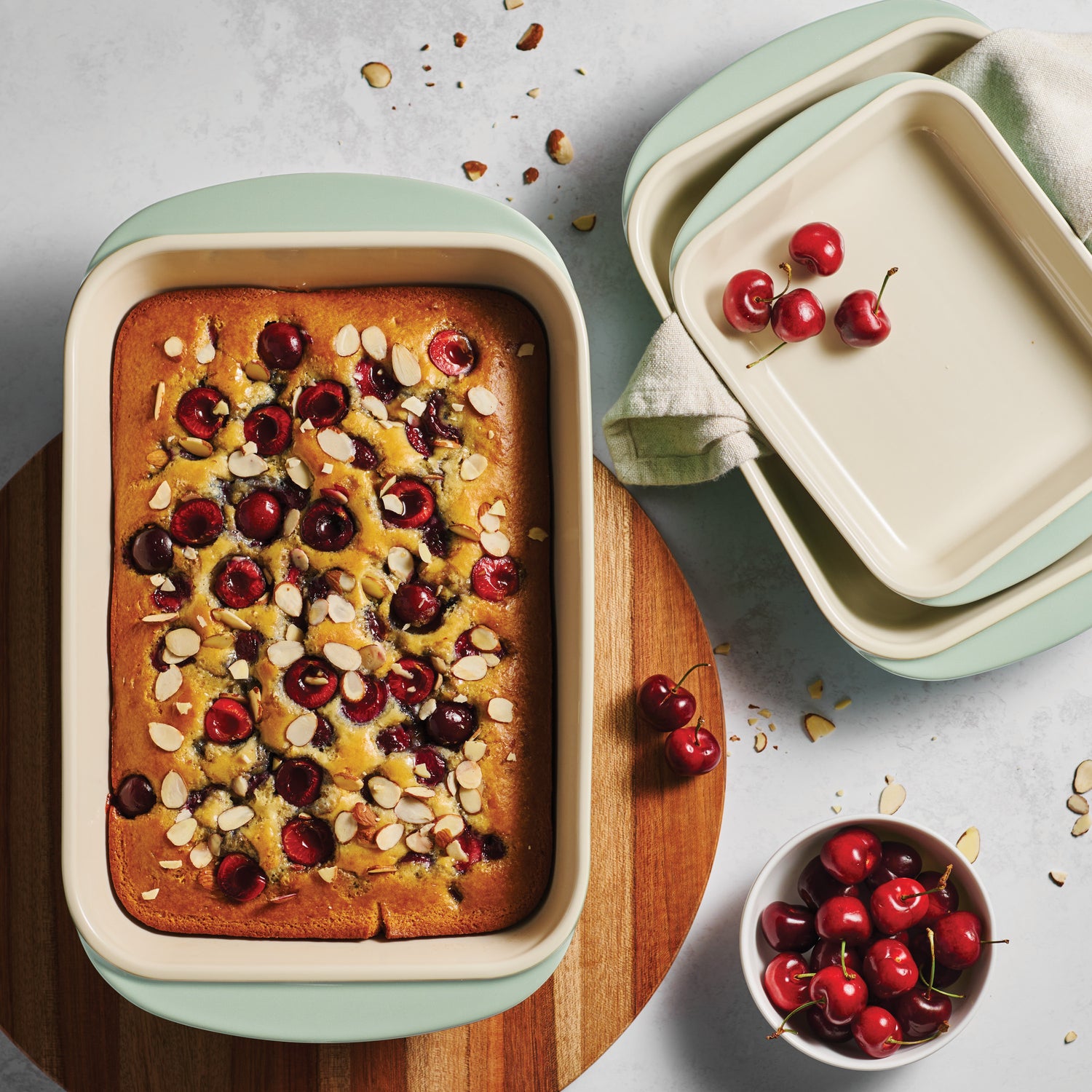 Mae 3 Piece Ceramic Bakeware Set