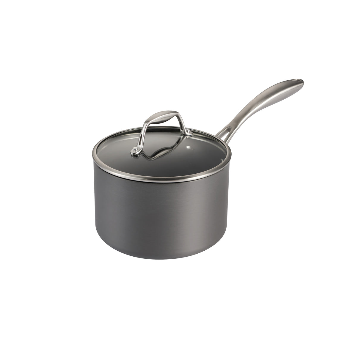 3 Quart Hard Anodized Nonstick Covered Sauce Pan