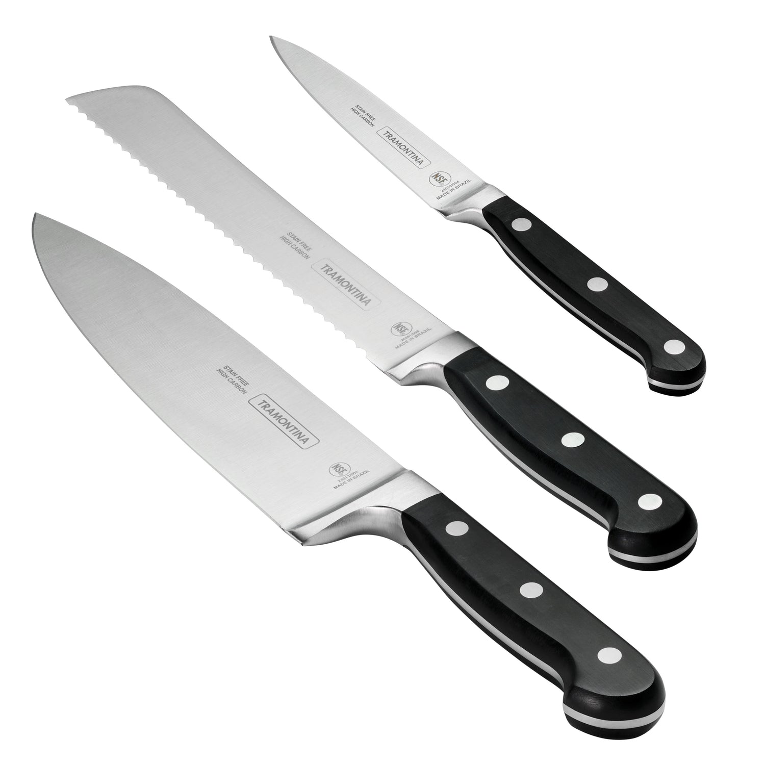 3-Piece Forged Essential Knife Set