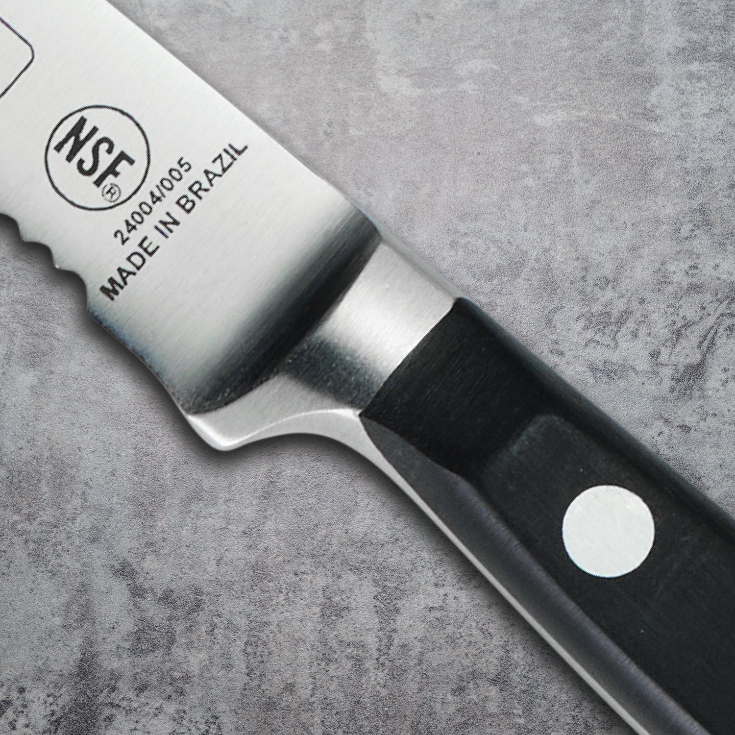 4-Piece Forged Serrated Steak Knife Set