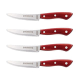 Porterhouse 4 Piece - 5 in Steak Knife Set - Rounded