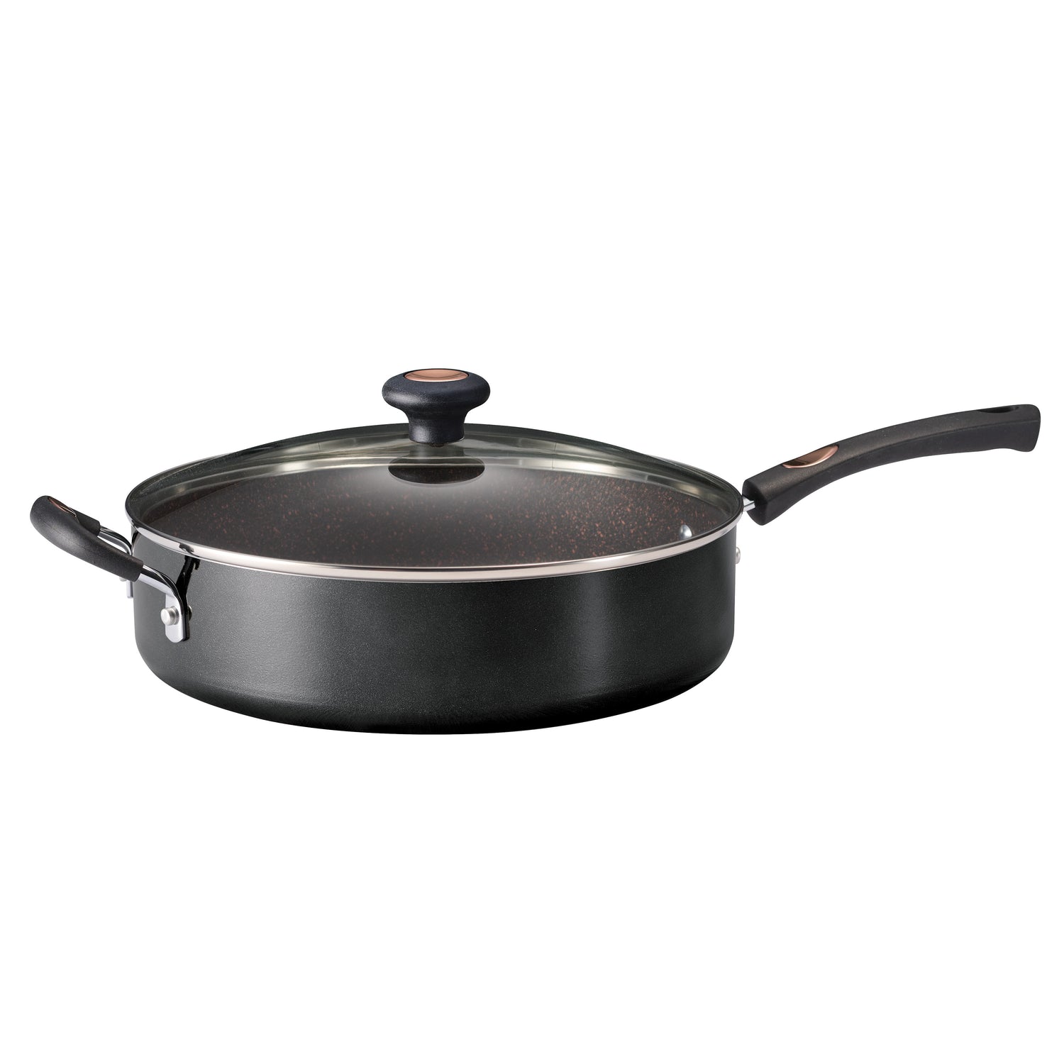 Pots & Pans 5.5 Quart Aluminum Nonstick Covered Jumbo Cooker