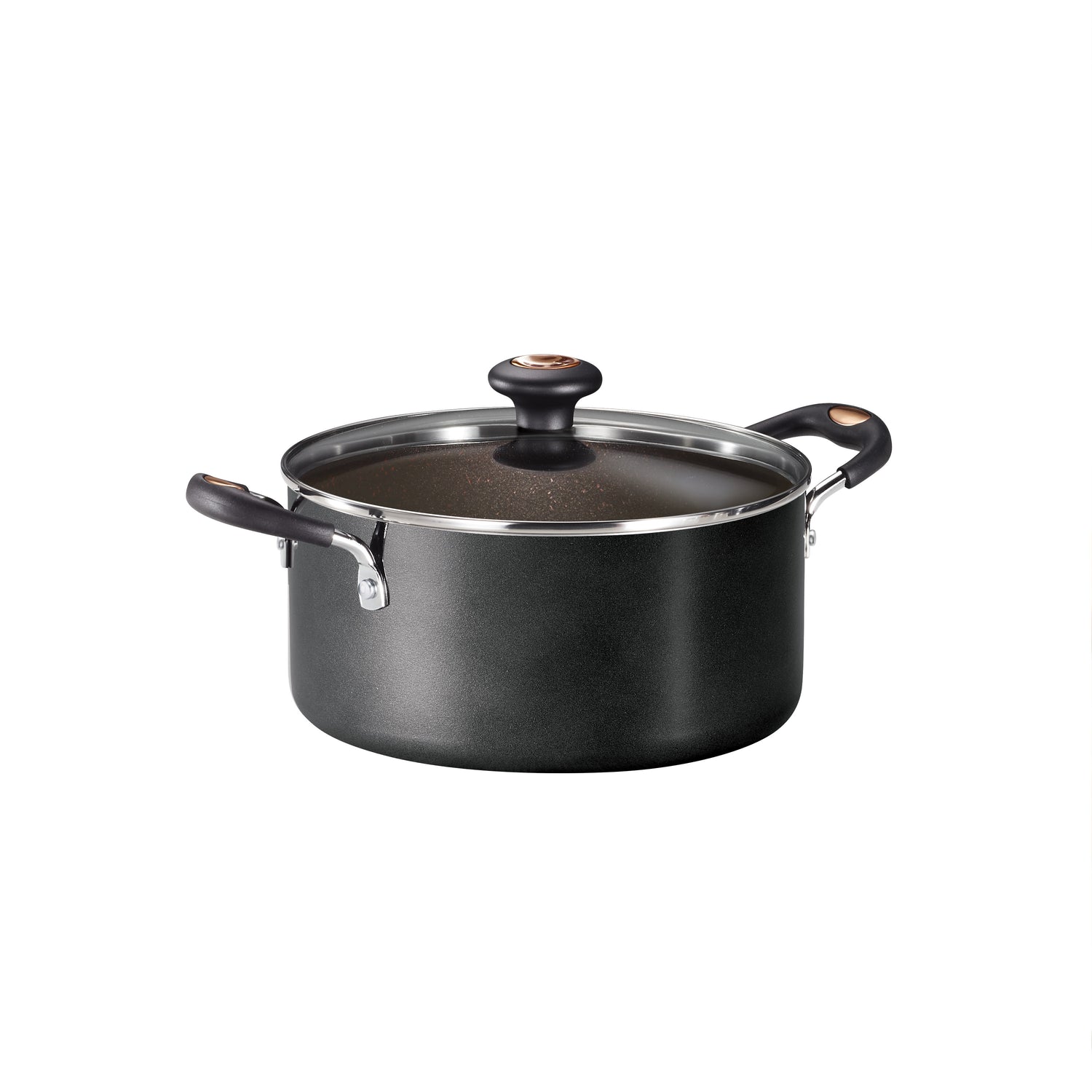 Pots & Pans 5 Quart Aluminum Nonstick Covered Dutch Oven