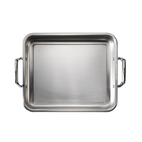 Prima Stainless Steel Roasting Pan - Includes Basting Grill