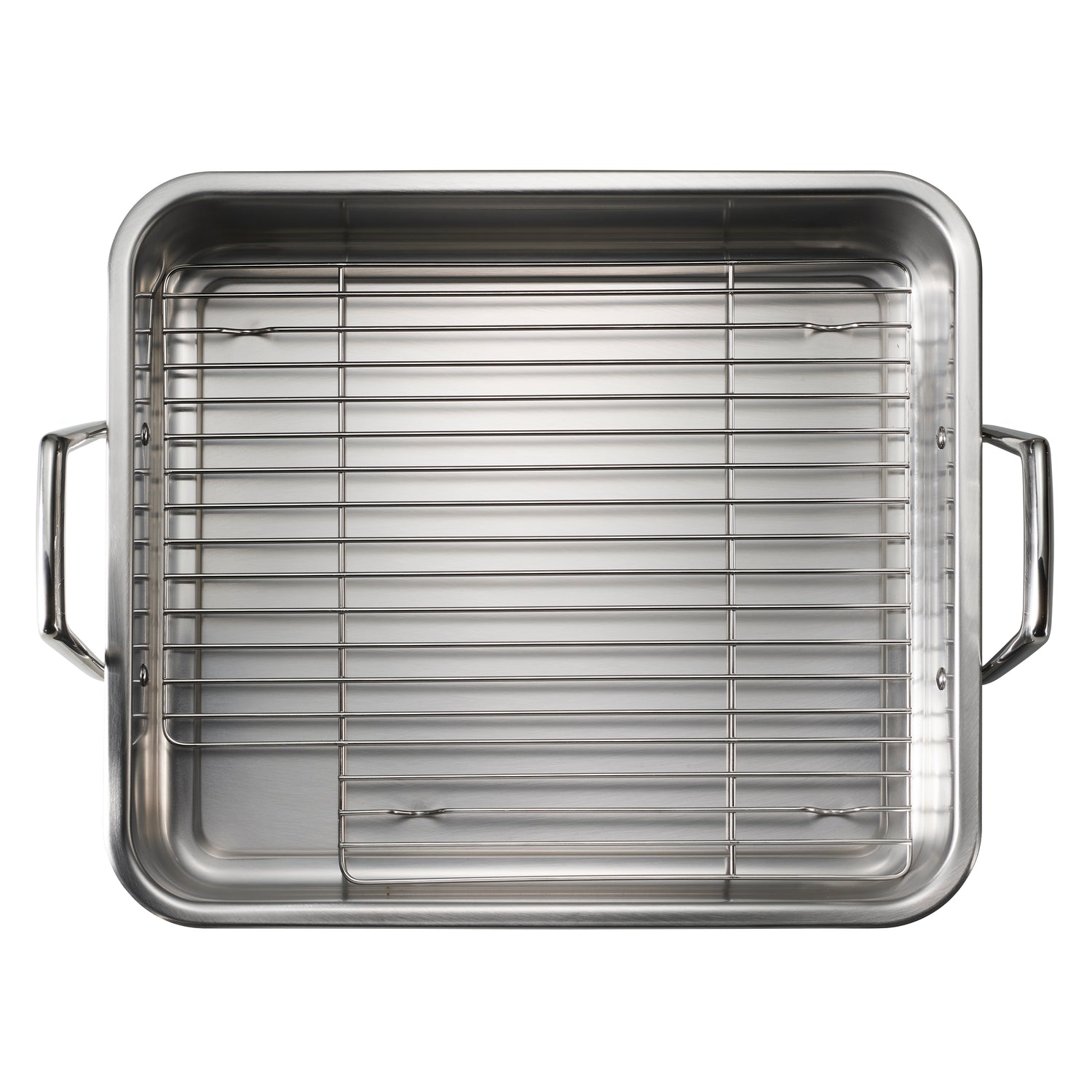 Prima 16.5 Inch Stainless Steel Deep Roasting Pan