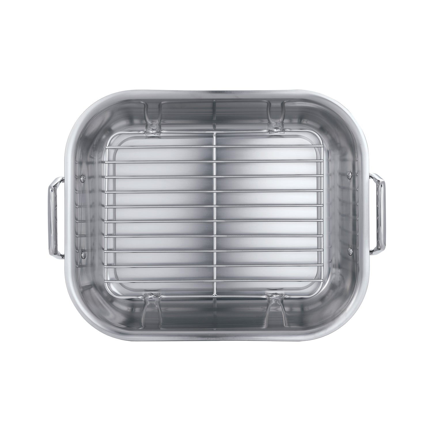 Prima 16.75 Inch Stainless Steel Roasting Pan