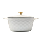 Prisma 7 Quart Enameled Cast Iron Covered Square Dutch Oven