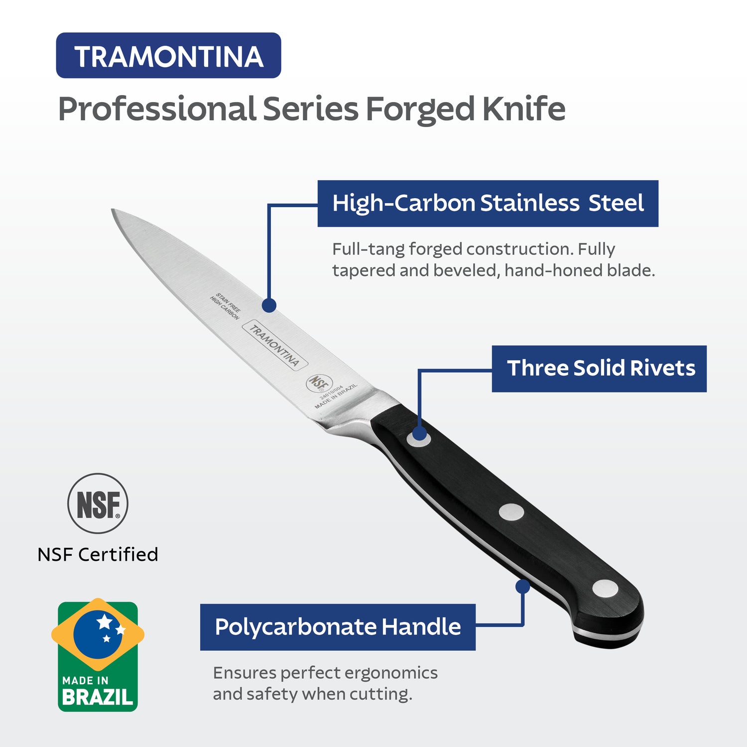 4 Inch Forged Chef's Paring Knife