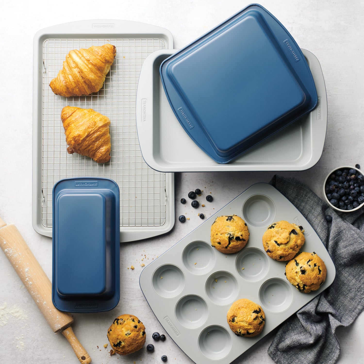 Rise Ceramic Nonstick Bakeware Set