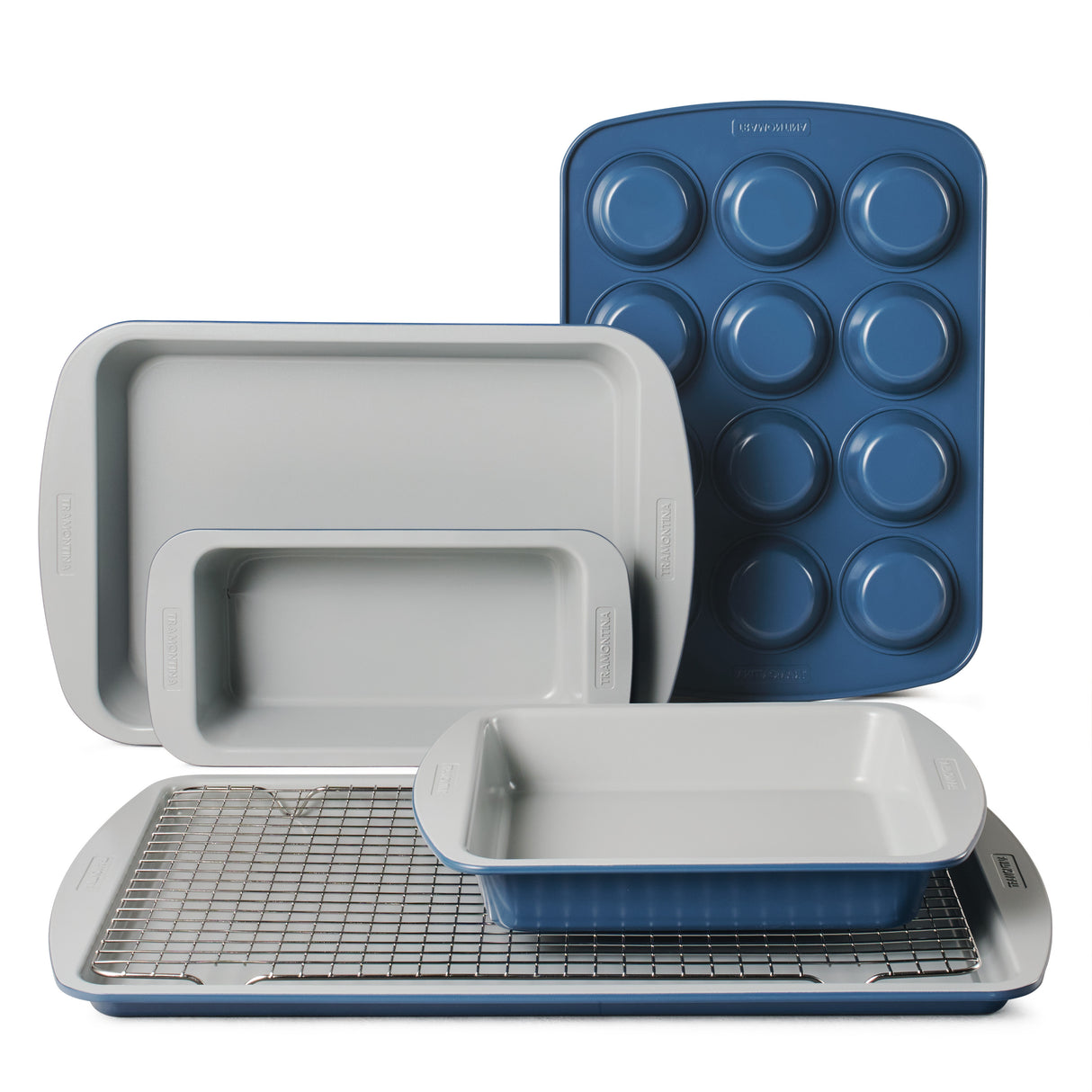 Rise 6 Piece Ceramic Nonstick Bakeware Set
