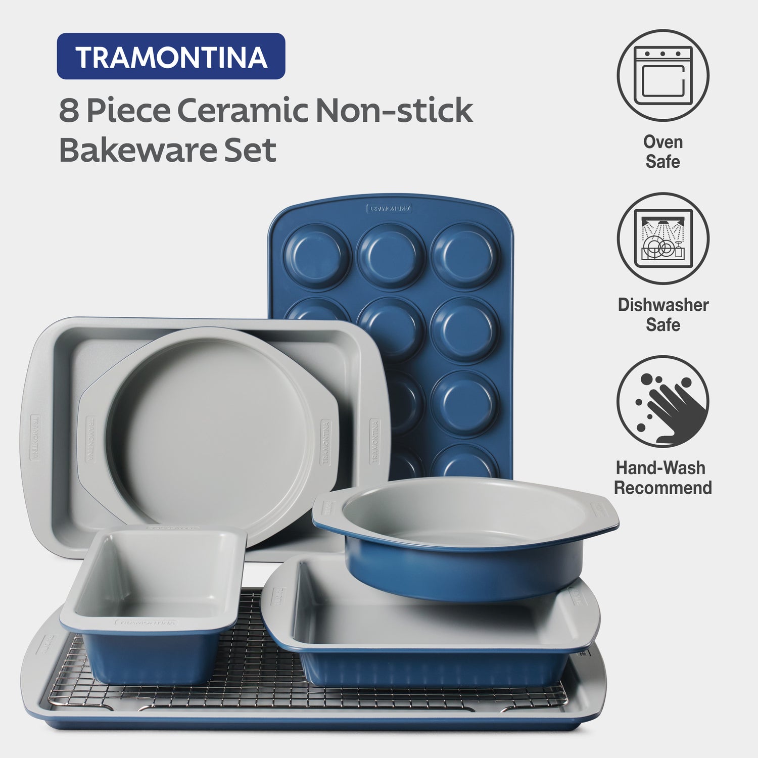 Rise Ceramic Nonstick Bakeware Set