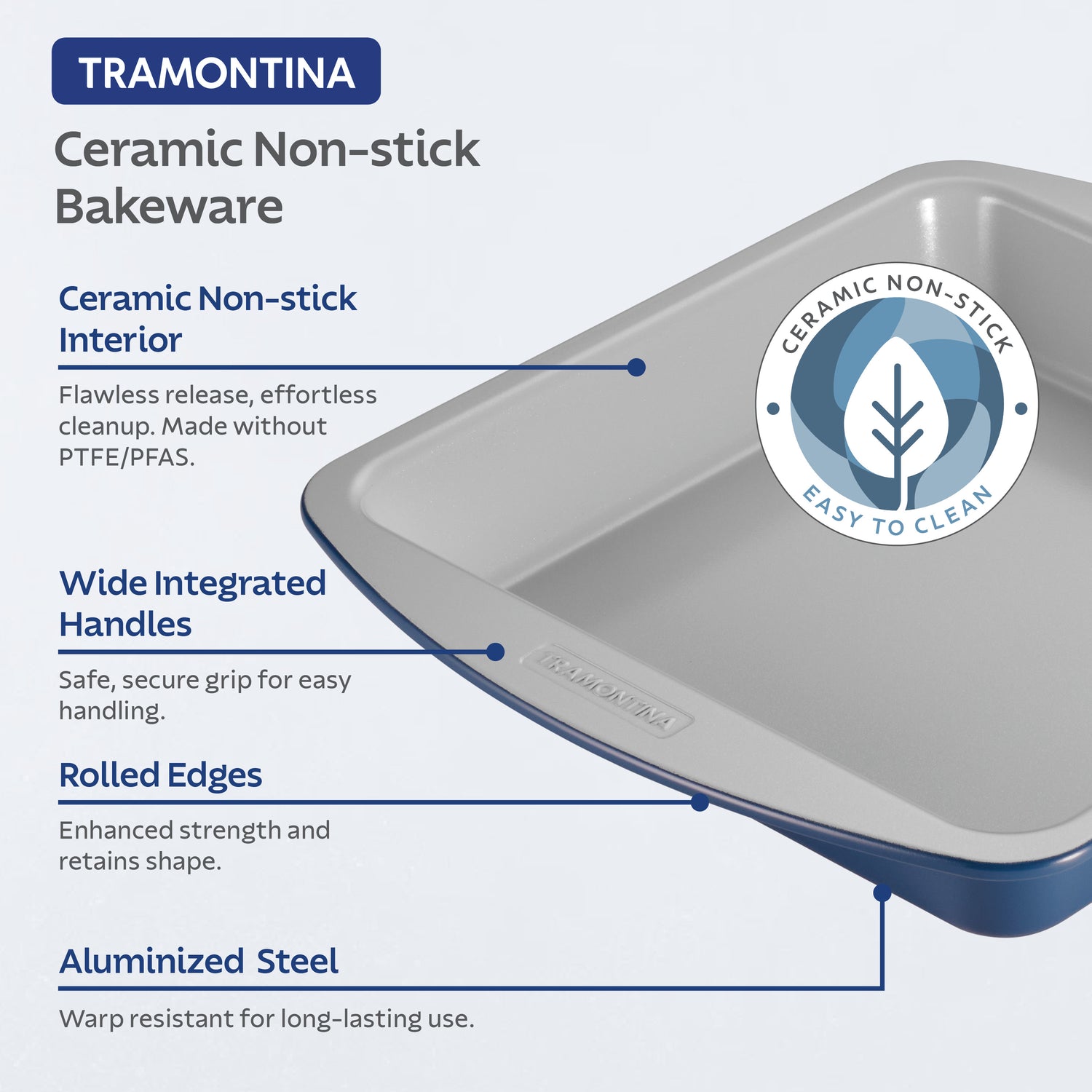 Rise Ceramic Nonstick Bakeware Set