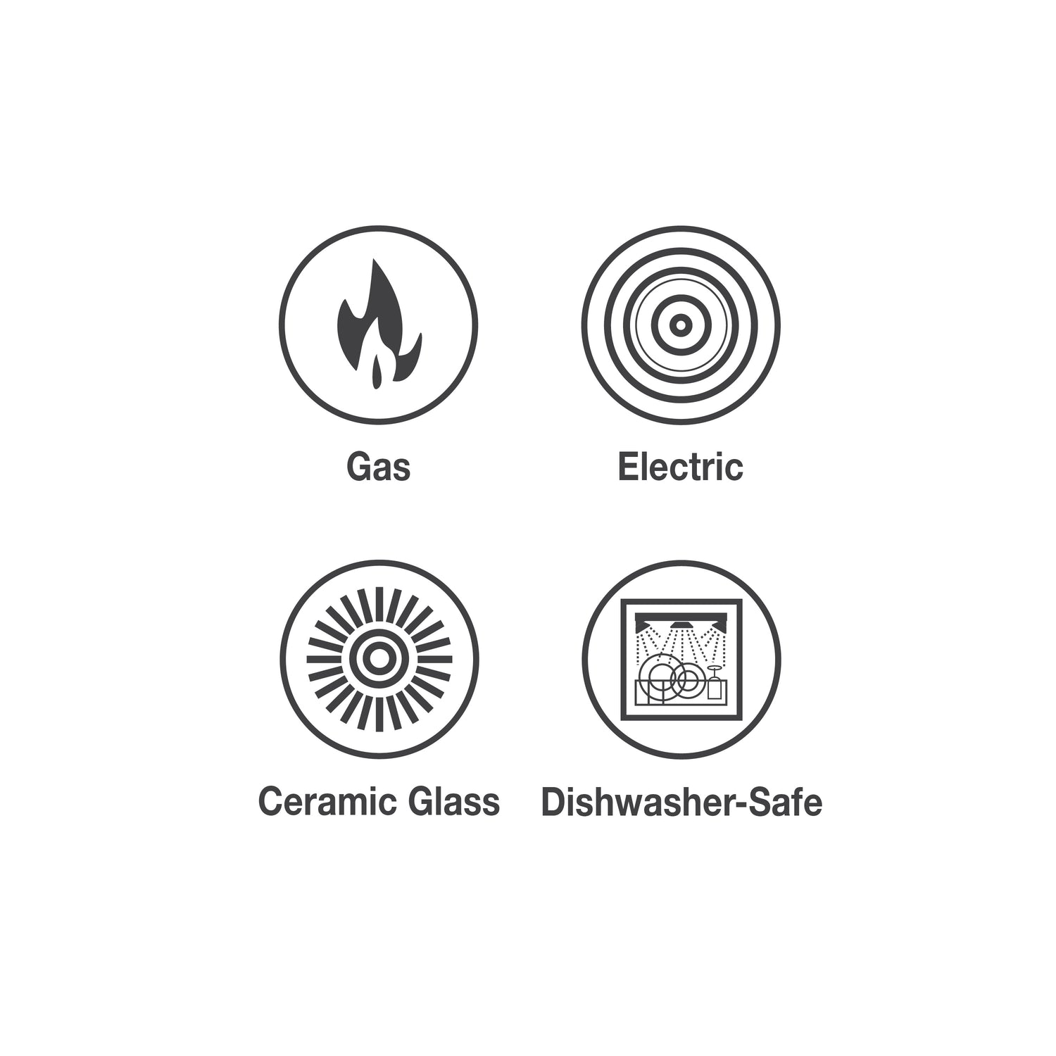 Sicilia Aluminum Nonstick Cookware Set