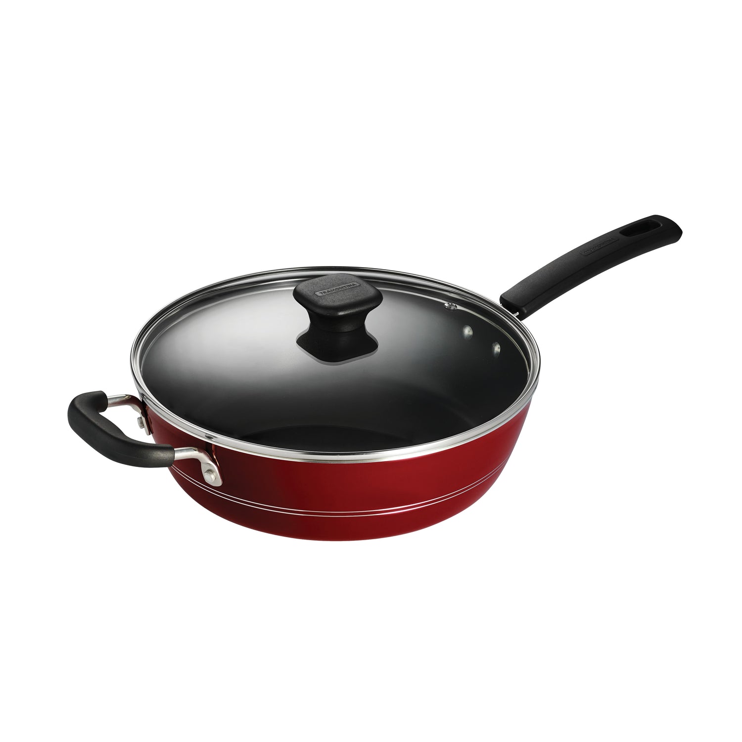 4.5 Quart Aluminum Nonstick Covered Chef's Pan