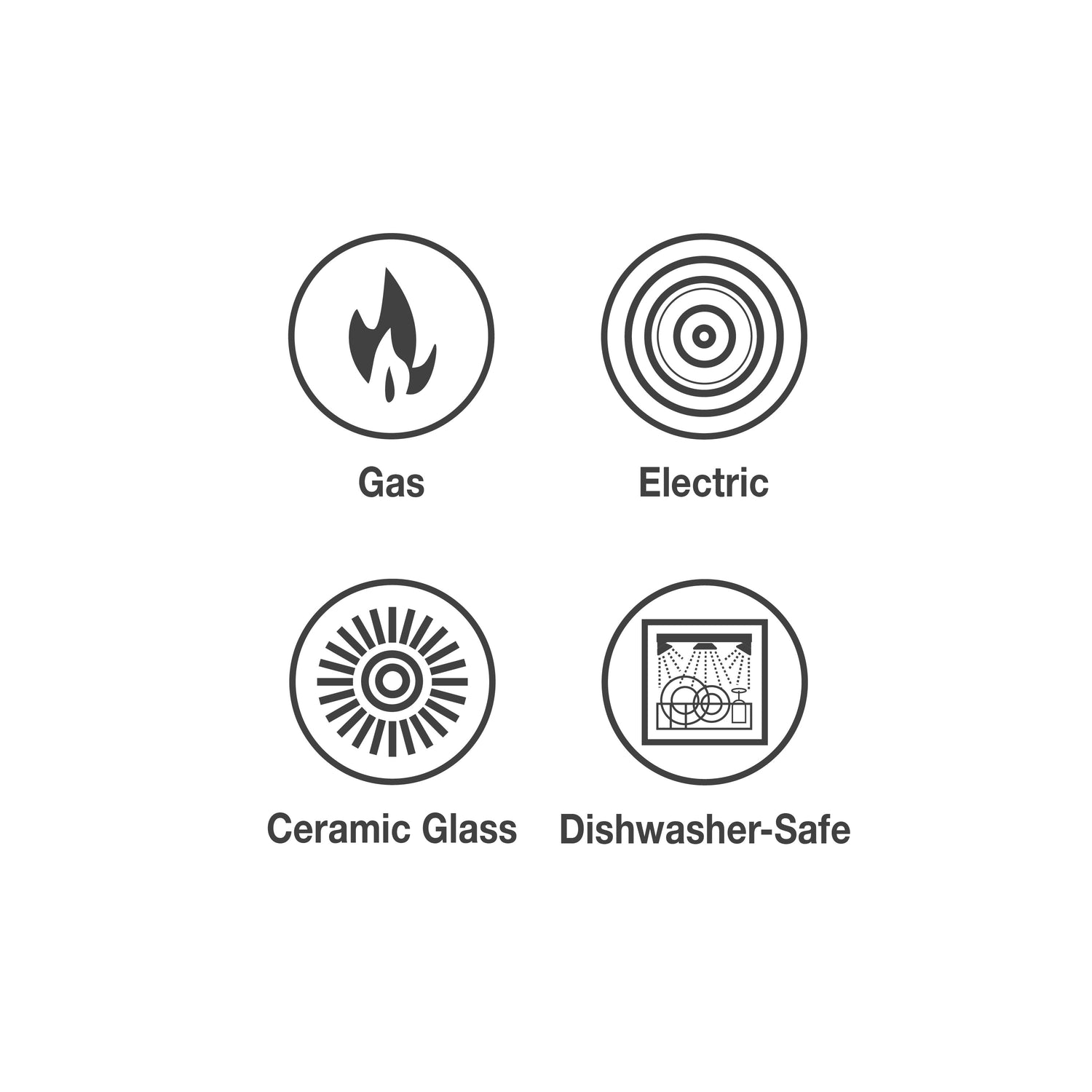 Sicilia Aluminum Nonstick Cookware Set