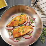 Tri-Ply Clad Stainless Steel Fry Pan