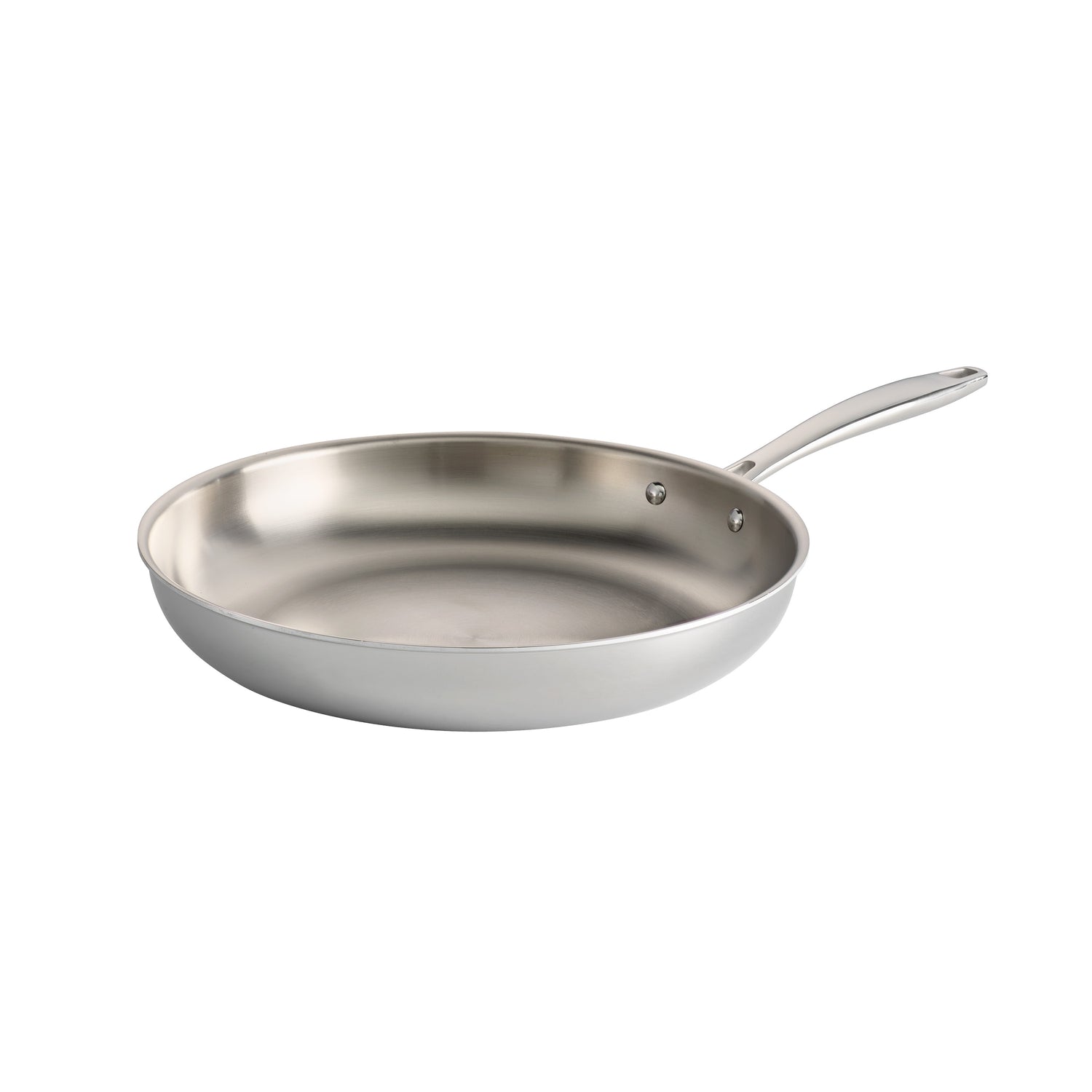 Tri-Ply Clad Stainless Steel Fry Pan