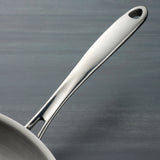 Tri-Ply Clad 12 Piece Stainless Steel Cookware Set with Glass Lids