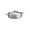 3 Quart Tri-Ply Clad Stainless Steel Covered Braiser