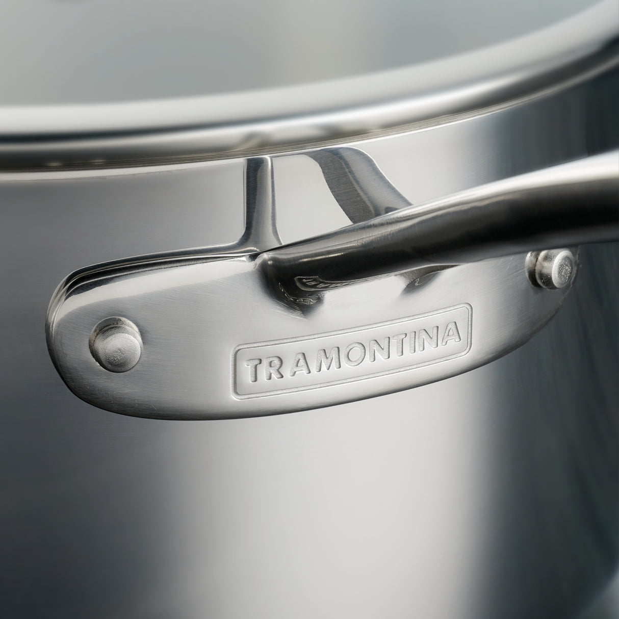 Tri-Ply Clad Stainless Steel 3 Qt Covered Deep Saute Pan