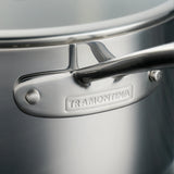 Tri-Ply Clad Stainless Steel 3 Qt Covered Deep Saute Pan