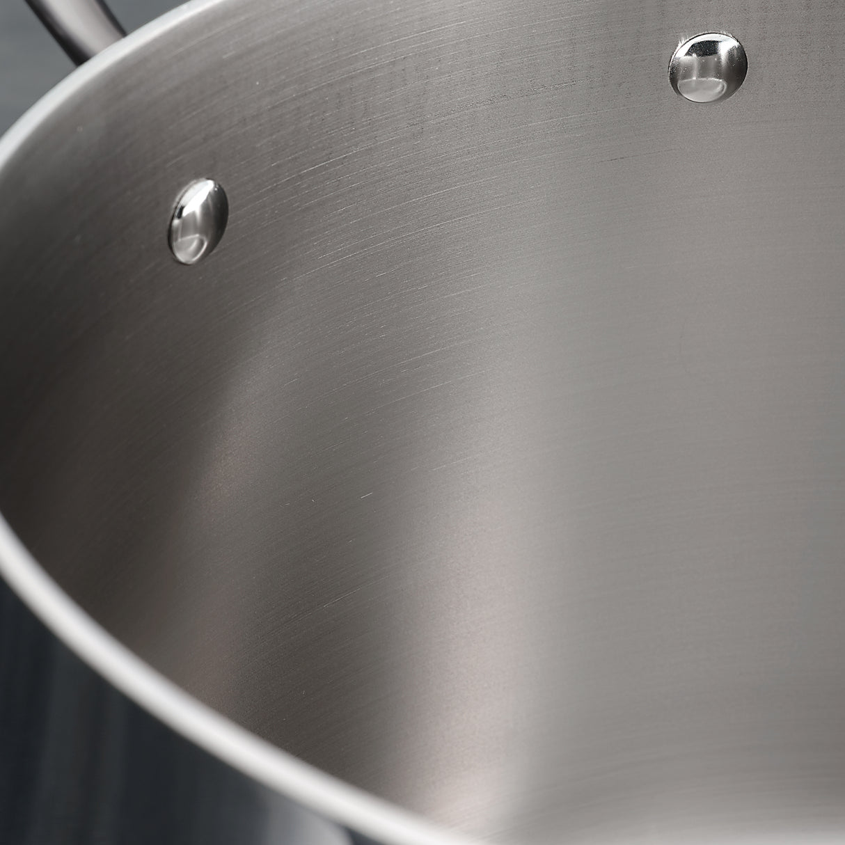 Tri-Ply Clad Stainless Steel 3 Qt Covered Deep Saute Pan