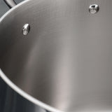 Tri-Ply Clad Stainless Steel 3 Qt Covered Deep Saute Pan