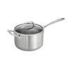 Tri-Ply Clad Stainless Steel 4 Quart Covered Sauce Pan