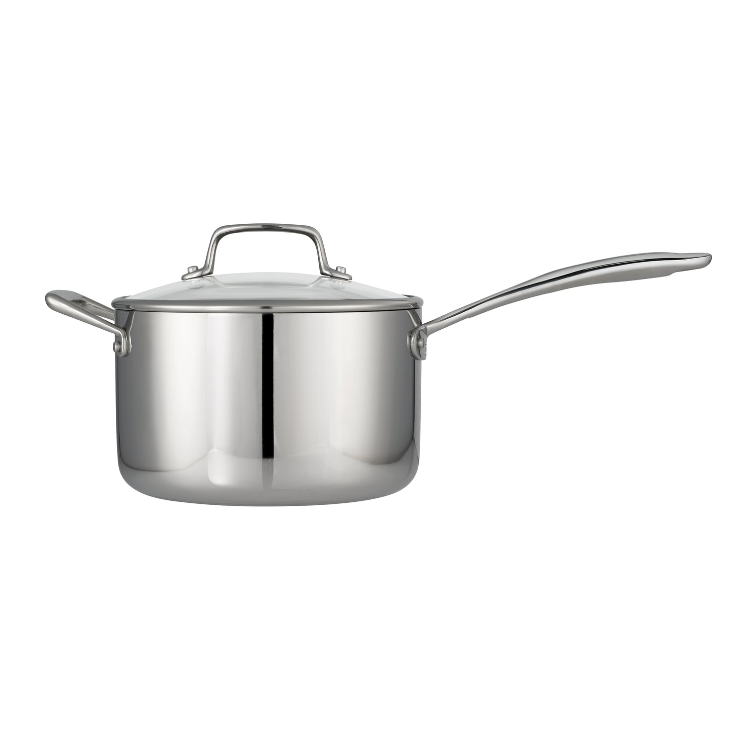 Tri-Ply Clad Stainless Steel Sauce Pan