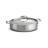 6 Quart Tri-Ply Clad Stainless Steel Covered Braiser