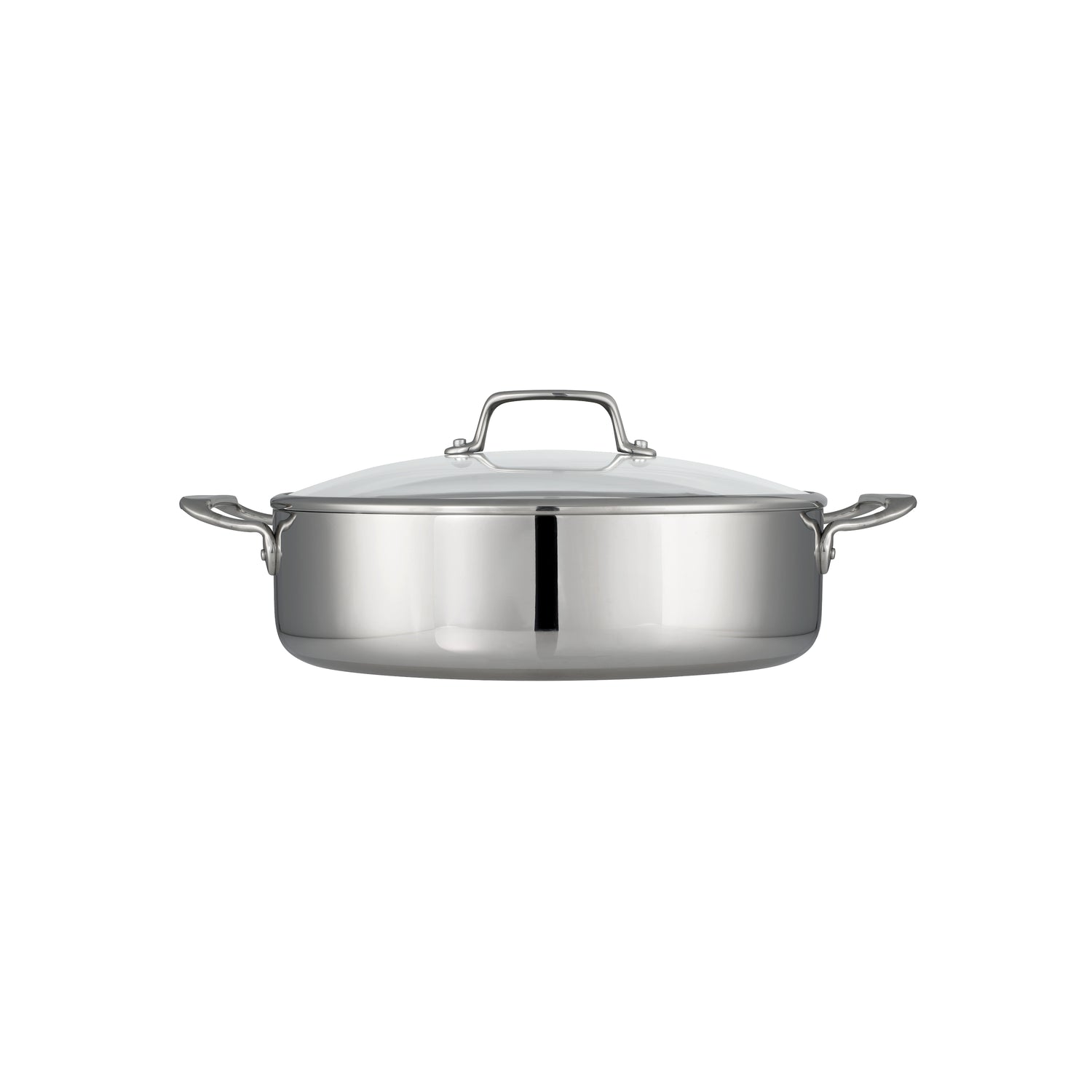 Tri-Ply Clad Stainless Steel 6 Qt Covered Braiser