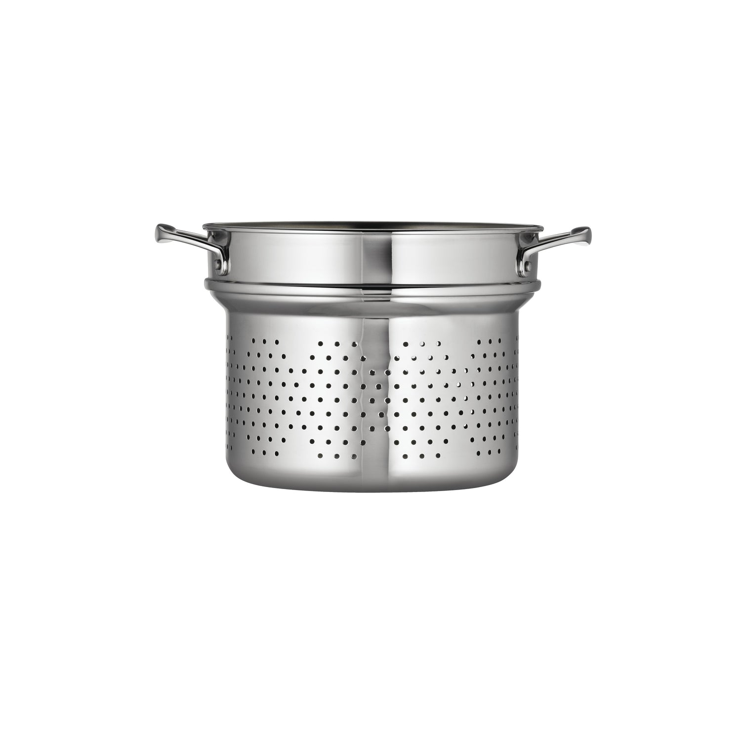 Stainless Steel Pasta Insert for 8 Quart Tri-Ply Clad Stainless Steel Stock Pot